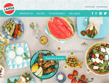 Tablet Screenshot of larsafoods.se